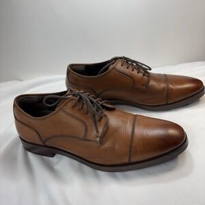 J. Murphy by Johnston & Murphy Novick Cap-Toe Derby | Cognac Leather | 8M